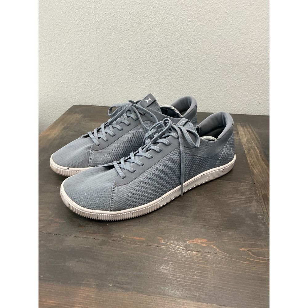 Flux Footwear Adapt Knit Trainer Barefoot Shoes Gray Men's Size 14